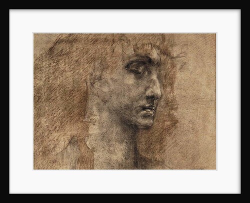 Head of an Angel, 1887 by Mikhail Aleksandrovich Vrubel