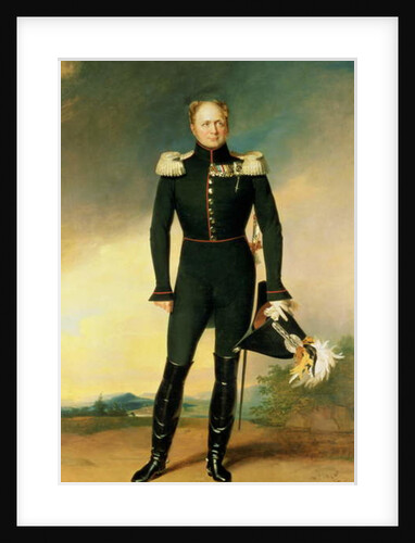 Portrait of Emperor Alexander I 1825 by George Dawe