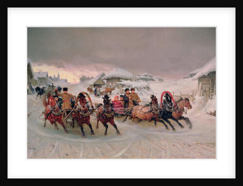 Shrovetide, 1889 by Petr Nicolaevich Gruzinsky