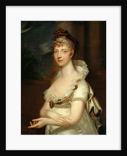 Empress Elizabeth Alexejevna by Jean Laurent Mosnier