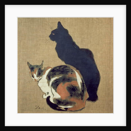 Deux chats, 1894 by Theophile Alexandre Steinlen