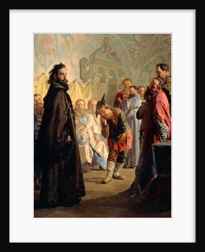 The Disgraced Boyar and a Jester, 1891 by Nikolai Vasilievich Nevrev