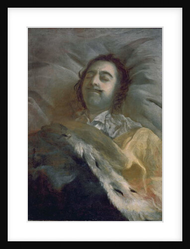 Peter I the Great on his Deathbed, 1725 by Ivan Nikitich Nikitin