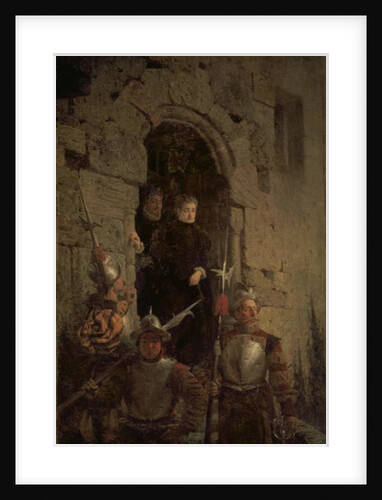 Arrest of the Huguenot Jacqueline de Montbel d'Etremont 1875 by Vasilij Dmitrievich Polenov