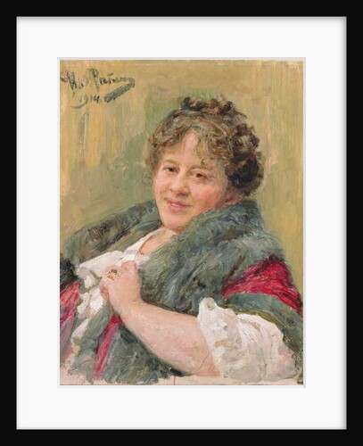 Portrait of Tatiana Olga Shchepkina-Kupernik 1914 by Ilya Efimovich Repin
