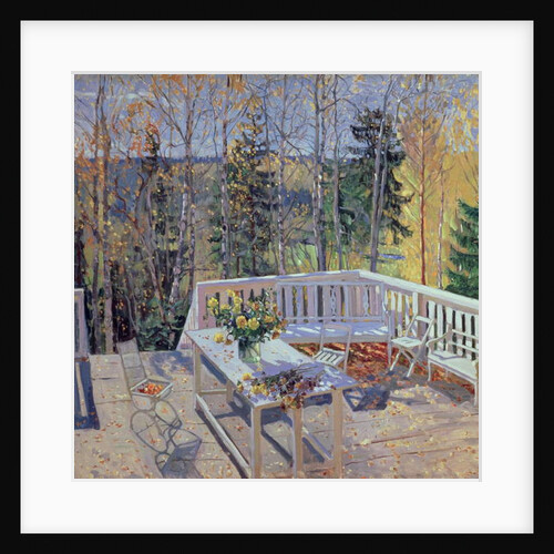 Deserted Terrace, 1911 by Stanislav Schukovsky