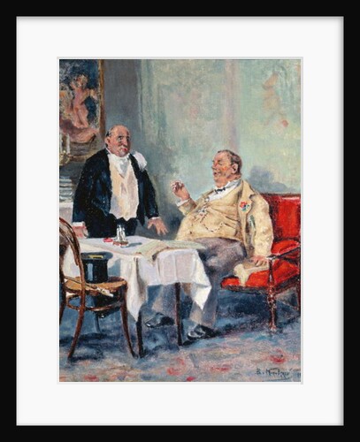 In a Restaurant, 1914 by Vladimir Egorovic Makovsky