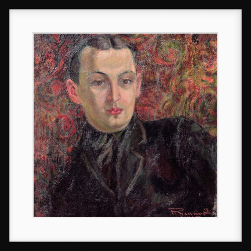 Portrait of the Artist Alexander Rodchenko 1915 by Nikolai Afanasyevich Russakov