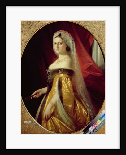 Portrait of Grand Duchess Maria Nikolaevna President of the St. Petersburg Art Academy by School Russian