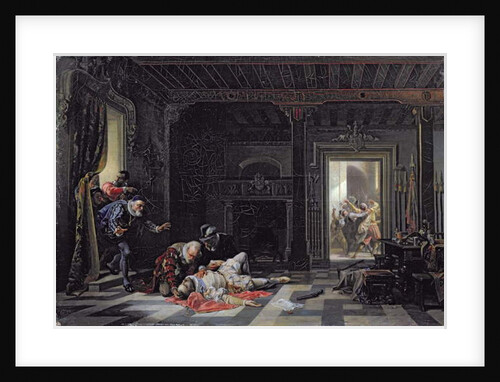 The Death of the Prince of Orange, 1861 by Stanislaus von Chlebowski