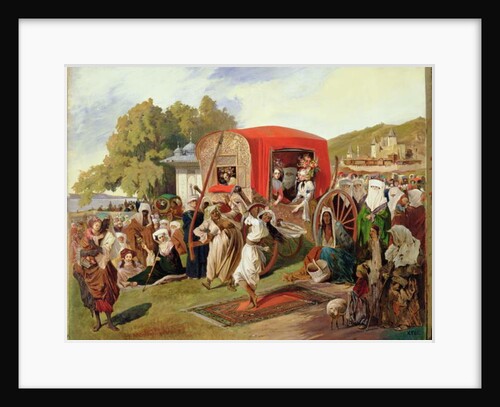Outdoor Fete in Turkey, c.1830-60 by Grigori Grigorevich Gagarin
