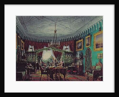 Drawing Room of Empress Alexandra Feodorovna 1850s by Eduard Hau