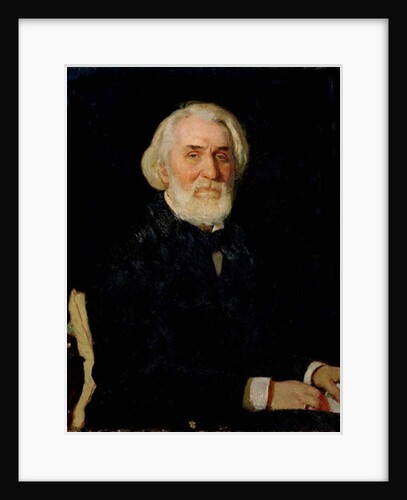 Portrait of Ivan S. Turgenev, 1879 by Ilya Efimovich Repin
