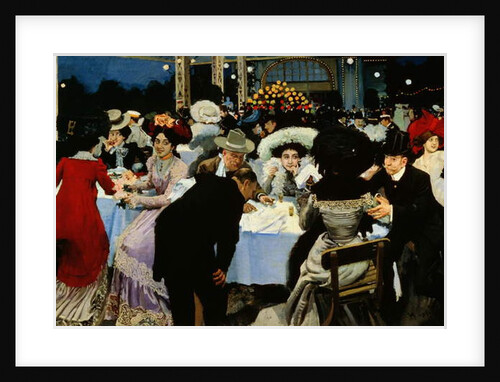 Night Restaurant by M.G Slepyan