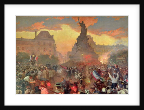 Carnival in Paris in Honour of the Russian Navy, 5th October 1893, 1900 by Leon Bakst
