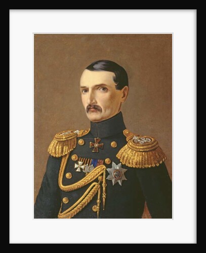 Portrait of Admiral V.A. Kornilov, Hero of Crimea by A.F. Permyakov