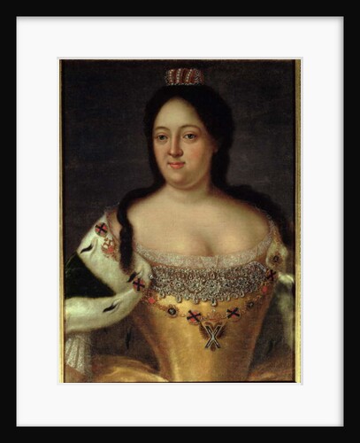 Portrait of Empress Anna Ioannovna by Johann Heinrich Wedekind