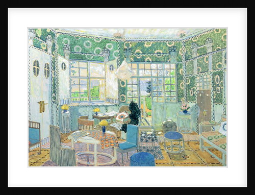 Set design for Ibsen's stage play 'Little Eyolf', 1907 by Aleksandr Jakovlevic Golovin