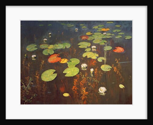Water Lilies 1895 by Isaak Ilyich Levitan