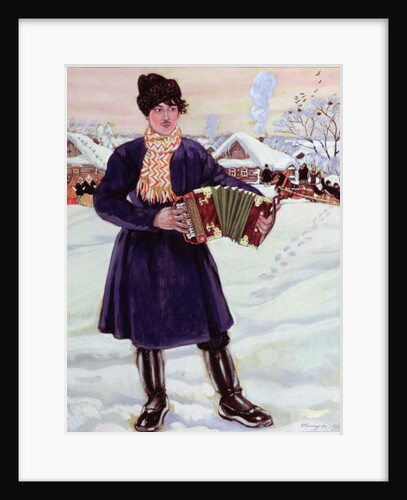 Shrove-tide, 1916 by Boris Mikhailovich Kustodiev