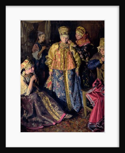 Wedding dress, 1911 by Ivan Semyonovich Kulikov