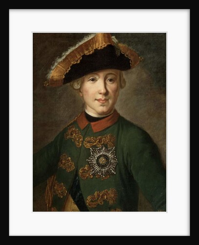 Portrait of Tsar Peter III by Fedor Stepanovich Rokotov