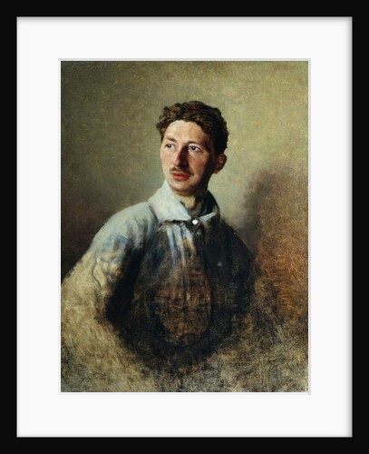 Portrait of the poet Sergey Gorodetsky 1909 by Ivan Kirillovich Parkhomenko