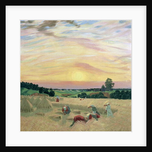 The Harvest, 1914 by Boris Mikhailovich Kustodiev