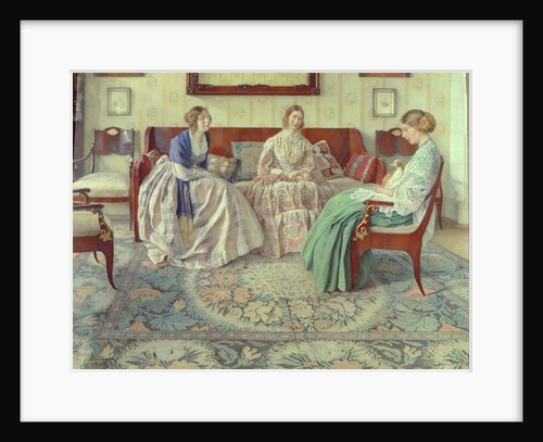 Three Ladies, 1916 by Nikolay Filippovich Petrov