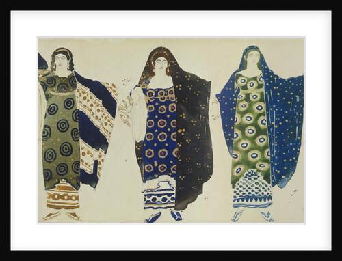 Costume Design for 'Oedipus at Colonus' by Sophocles, 1904 by Leon Bakst