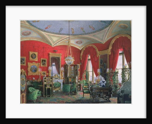 Interior of the Winter Palace by Eduard Hau