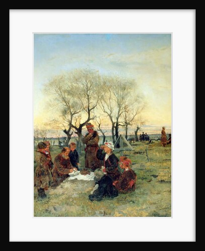 Funeral Repast at the Grave, 1884 by Vladimir Egorovic Makovsky