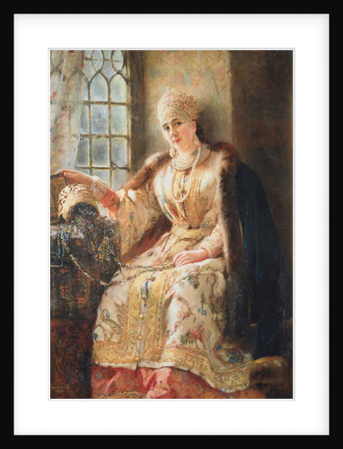 Boyar's Wife at the Window, 1885 by Konstantin Egorovich Makovsky