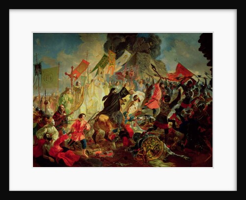 King Stephan IV Batory besieging Pskov in 1581 by Karl Pavlovich Bryullov