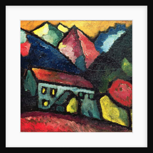 A House in the Mountains, c.1912 by Alexej von Jawlensky