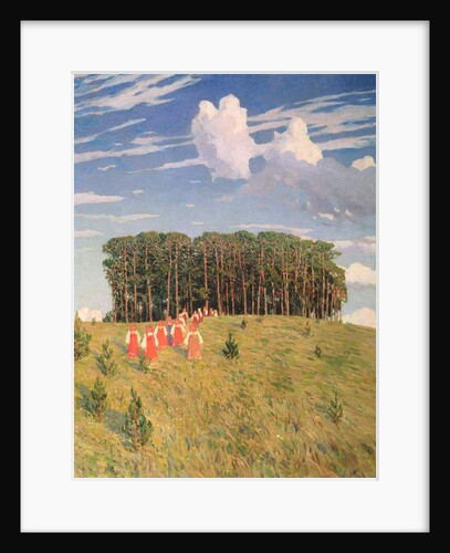 Slavic Celebration, 1911 by Evgeny Ivanovich Stolista