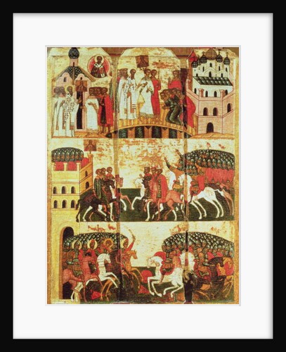 Battle between the Novgorodians and Suzdalians by School Russian