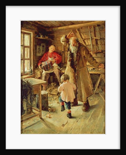 A Merry Moment, 1897 by Antonina Leonardov Rzhevskaya