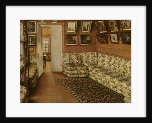 Reception room of a Manor house by Grigori Vasilievich Soroka