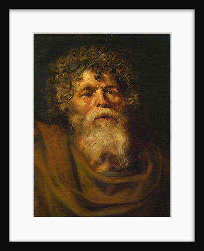 Head of an Old Man, Study for 'The Crown of Thorns', c.1612-14 by Peter Paul Rubens