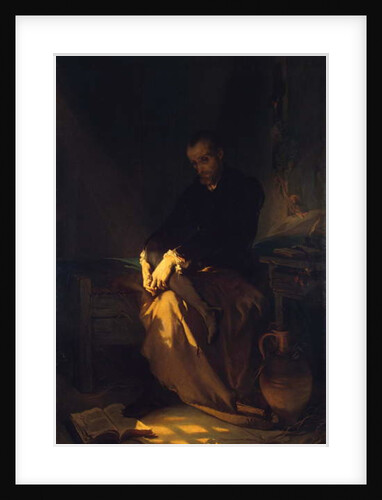 Tasso in Prison, 1853 by Louis Gallait