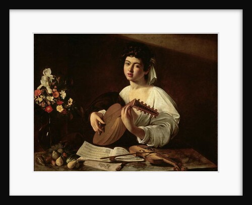 The Lute Player, c.1595 by Michelangelo Merisi da Caravaggio