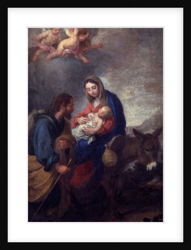 Rest on the Flight into Egypt by Bartolome Esteban Murillo