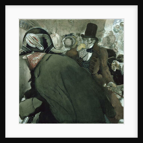 Illustration for 'The Nose' by Nikolai Gogol 1904 by Leon Bakst