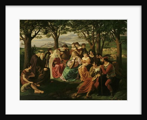 Singing Competition by Heinrich Anton Daehling