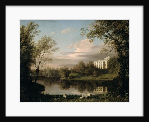 View of the Pavlovsk Palace, c.1800 by Carl Ferdinand von Kugelgen