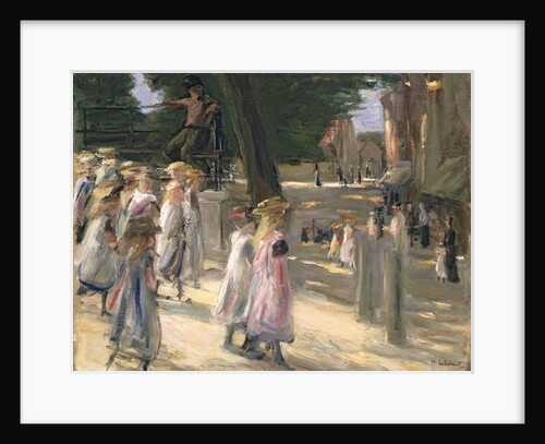 The Road to the school at Edam by Max Liebermann