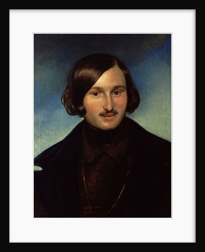 Portrait of Nikolay Gogol, 1841 by Fyodor Antonovich Moller