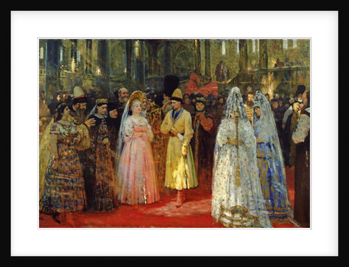 The Tsar choosing a Bride, c.1886 by Ilya Efimovich Repin