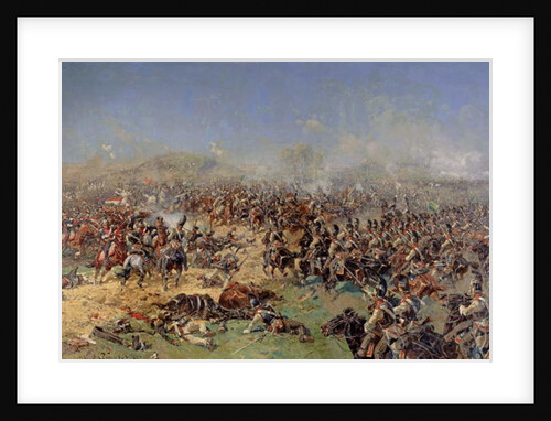 Battle of Borodino on 26th August 1812, 1913 by Franz Roubaud